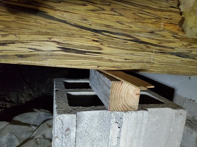 Shims In Foundation